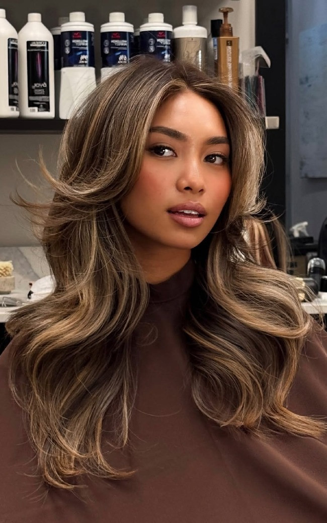 Smoky Caramel Bronde Balayage Visual Idea — Bronde Hair