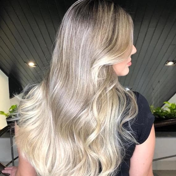 Ash Blonde Balayage For Dimension Ash Blonde Balayage For Dimension — Blonde Hair Over 40