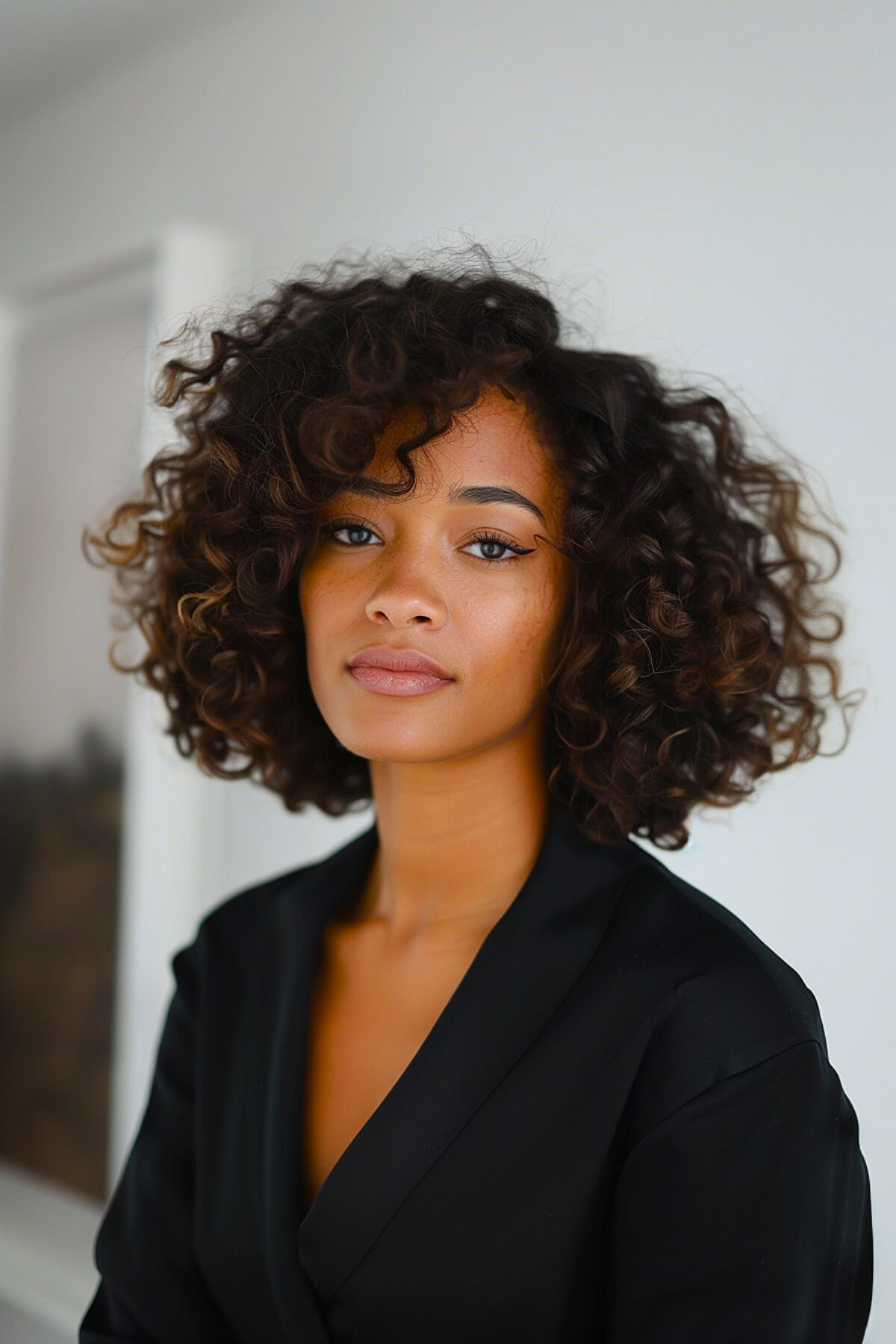 Collarbone Lob With Side-Swept Bangs Collarbone Lob With Side-Swept Bangs — 2C Hairstyles