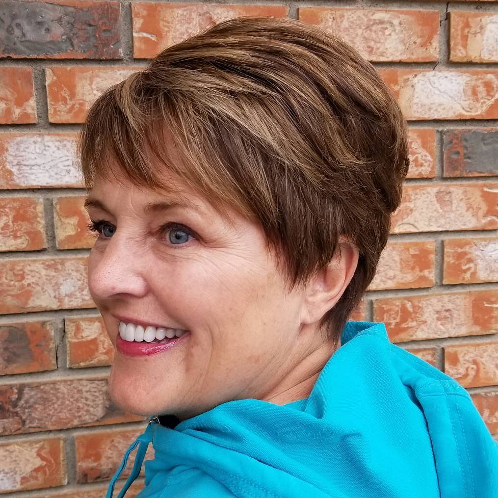 Ear Visual Idea Ear Visual Idea — Pixie Cut for Women Over 50