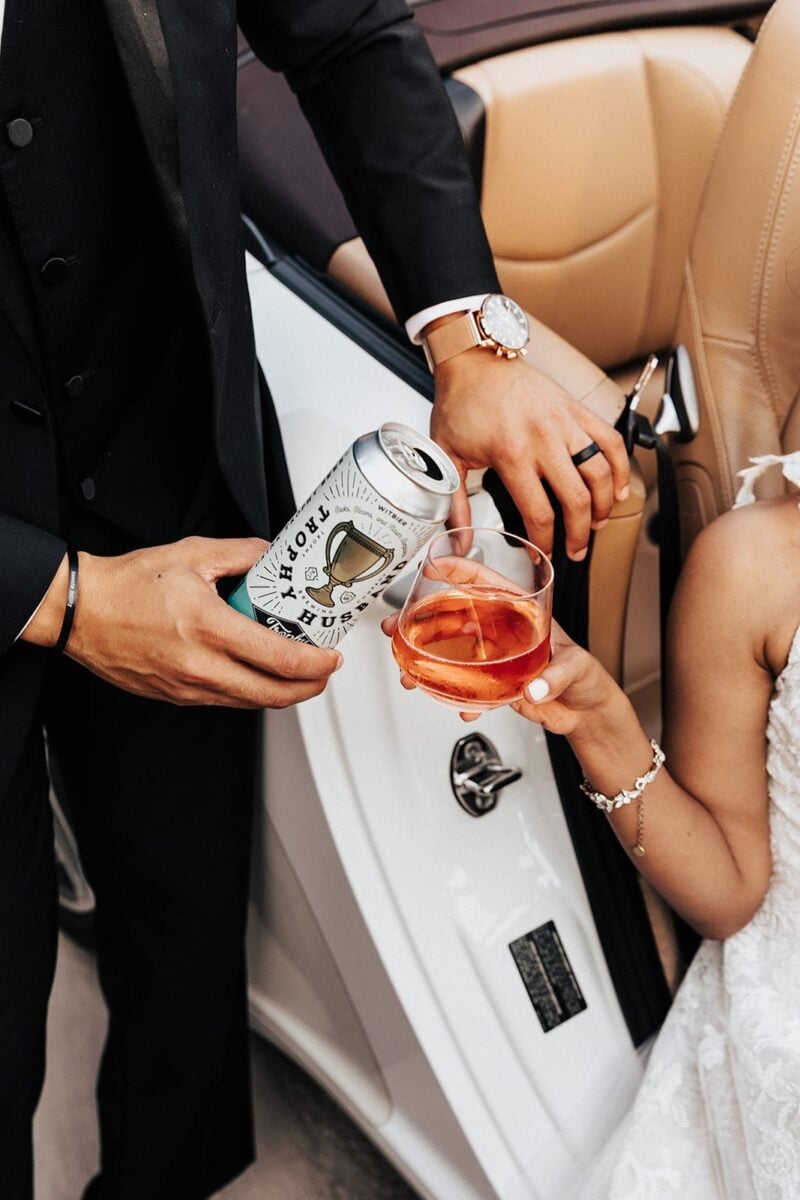 Brewery Celebration: Suit Jacket and Lace Dress Brewery Celebration: Suit Jacket and Lace Dress — Brewery Outfits