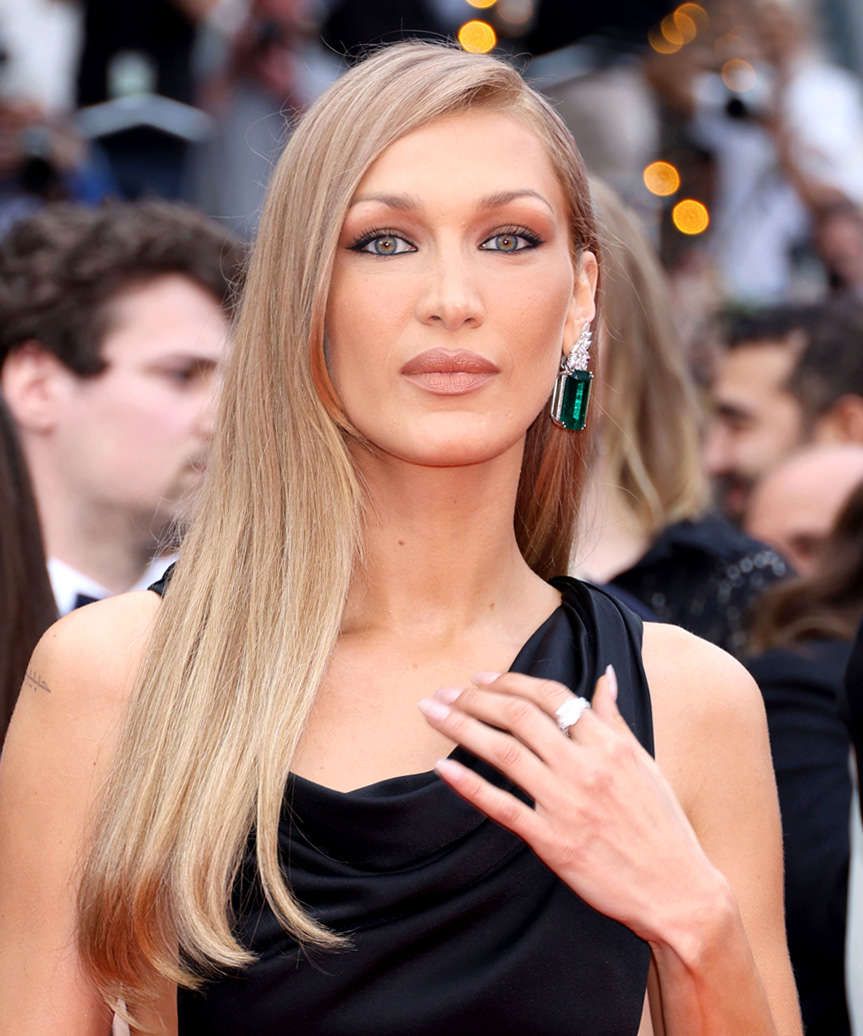 Fine Ash Blonde Sleek and Straight — Hairstyles for Long Faces