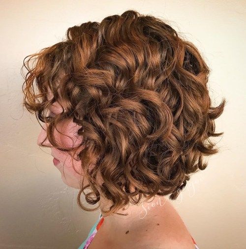 Visual Idea — Curly Bob