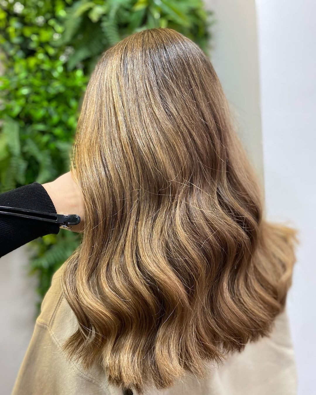 Medium Brown With Golden Highlights Medium Brown With Golden Highlights — Babylights