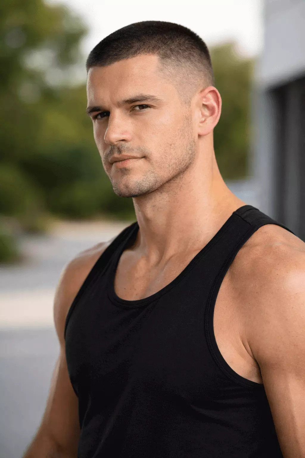 Neat Buzz Cut With Subtle Fade — Buzz Cut for Men