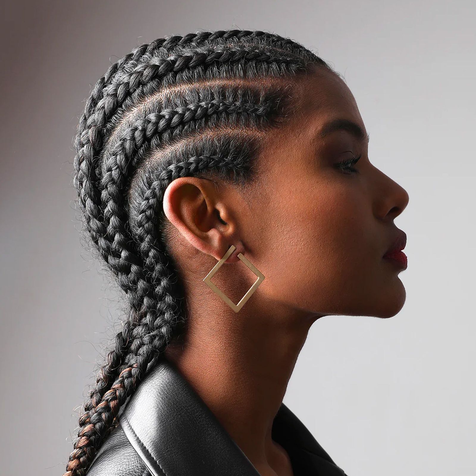 Black Cornrows to Two Braids — Travel Hairstyles