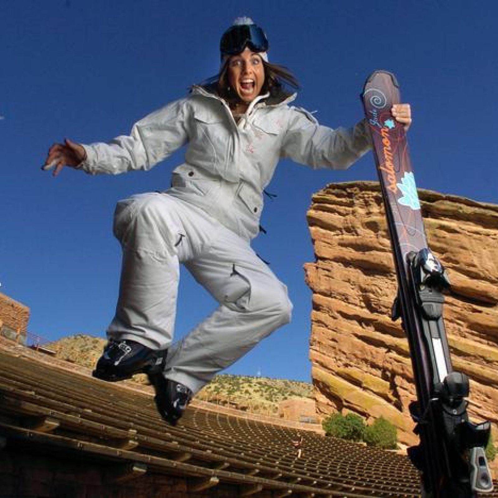 Performance Ready: White Ski Suit Performance Ready: White Ski Suit — Denver Outfits