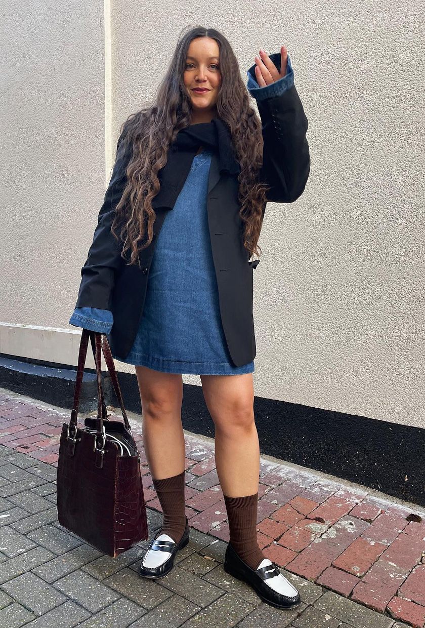 17 Jean-Dress Outfits to Re-Create ASAP | Who What Wear