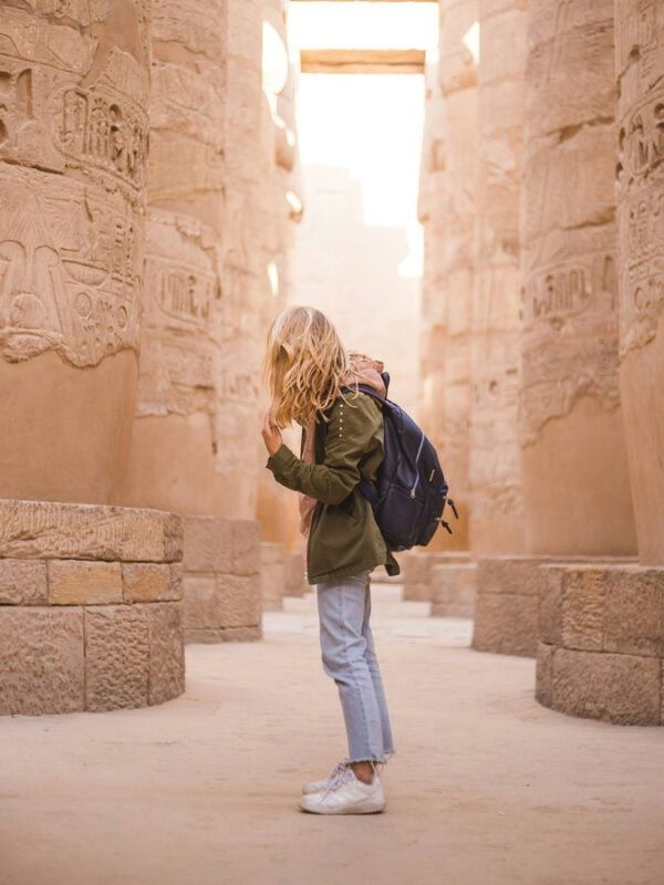 Olive Green Jacket and Scarf for Travel Comfort Olive Green Jacket and Scarf for Travel Comfort — Egypt Outfits