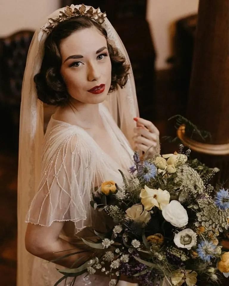 Ear Visual Idea — Vintage Wedding Hairstyles