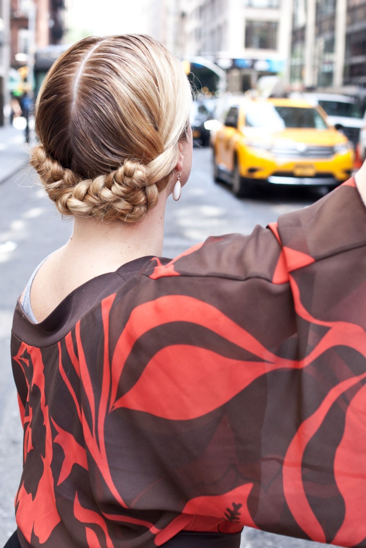 Summer Hair How-To: An Easy Milkmaid Braid Updo | Glamour