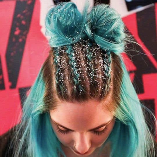 Teal And Brown Visual Idea Teal And Brown Visual Idea — Concert Hairstyles