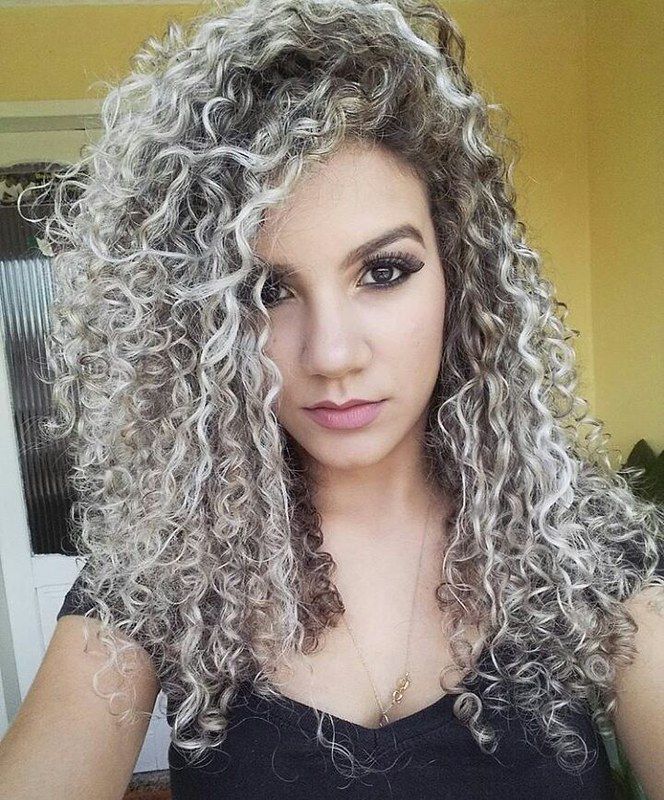 Shoulder Length Ash Blonde Spirals Shoulder Length Ash Blonde Spirals — Perms for Long Hair