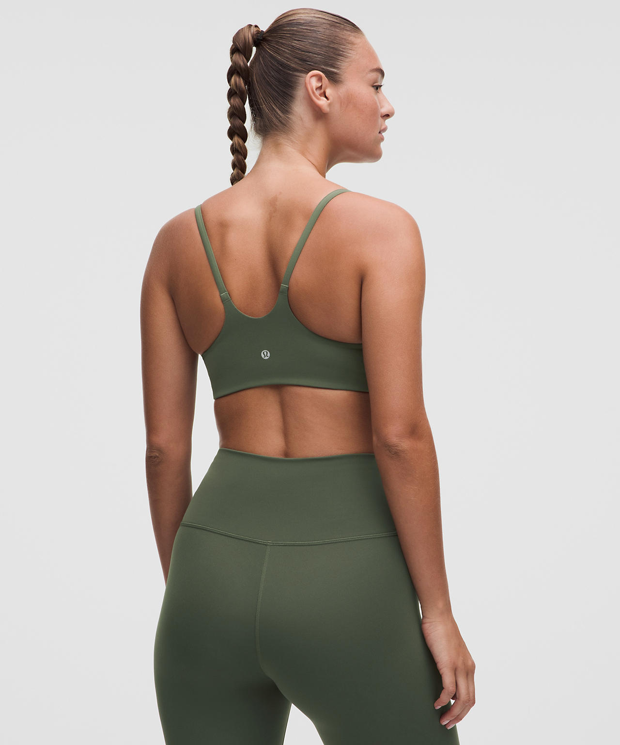 Monochromatic Olive Green Athleisure Set Monochromatic Olive Green Athleisure Set — Lululemon Outfits