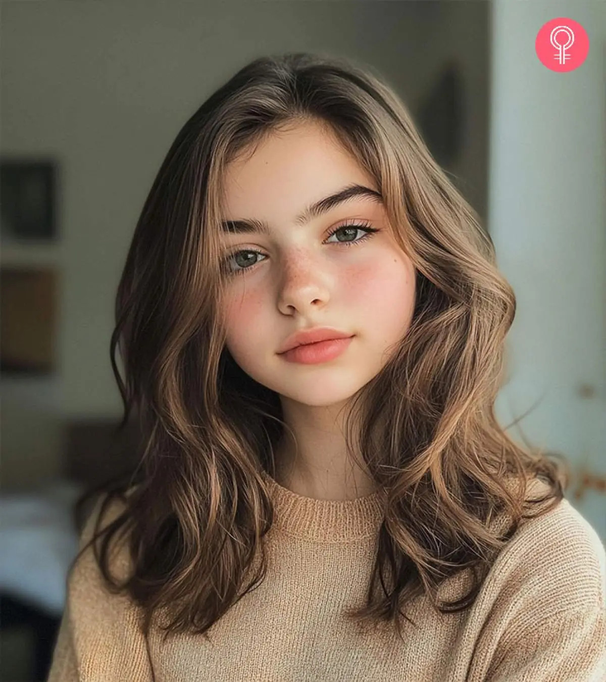 Soft Waves with Side Part Soft Waves with Side Part — Middle School Hairstyles