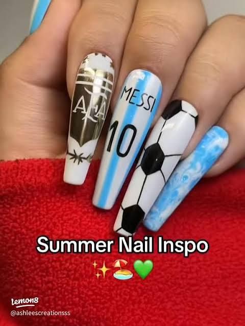 Long Coffin Visual Idea Long Coffin Visual Idea — Soccer Nails