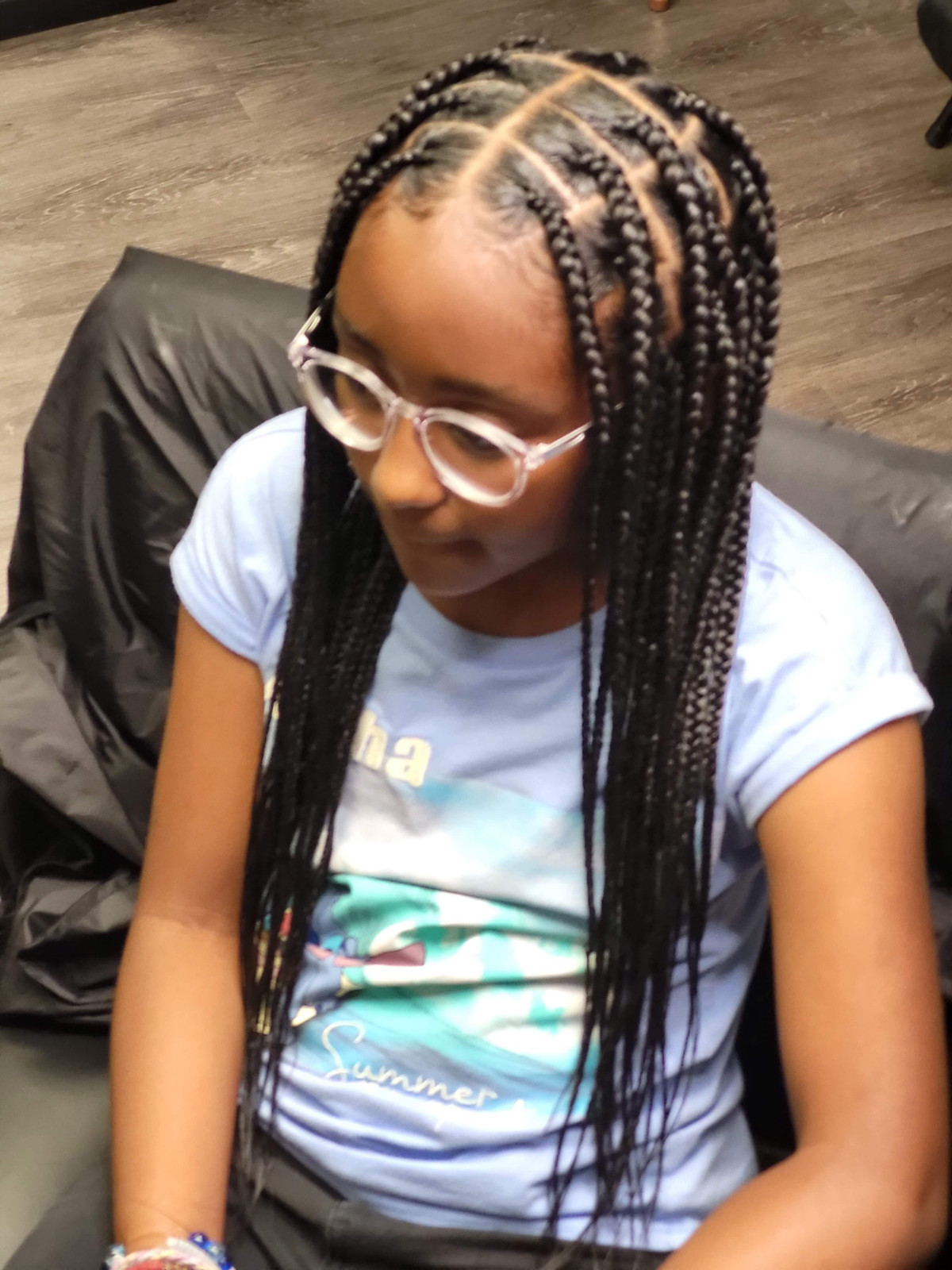 High Ponytail Box Braids High Ponytail Box Braids — Kids Box Braids