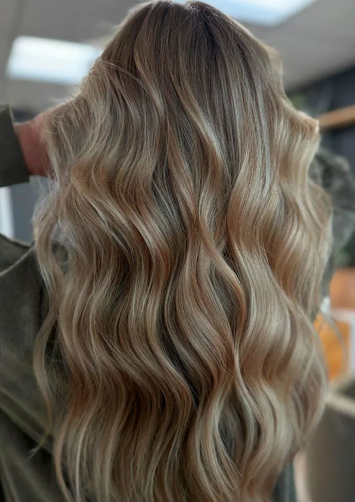Ash Blonde With Creamy Balayage Ash Blonde With Creamy Balayage — Natural Hair Colors