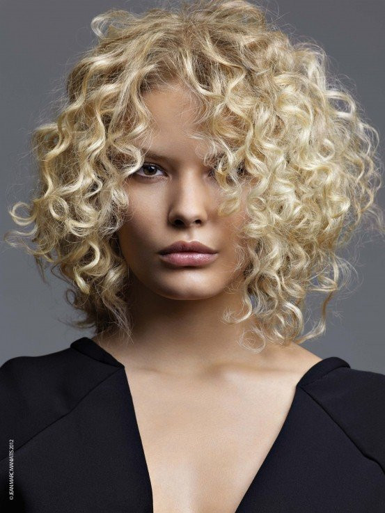 Platinum Blonde Visual Idea Platinum Blonde Visual Idea — Blonde Curly Hair