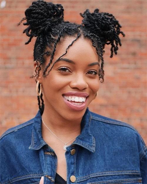 Chin Bob with Slight Curl — Mini Twists