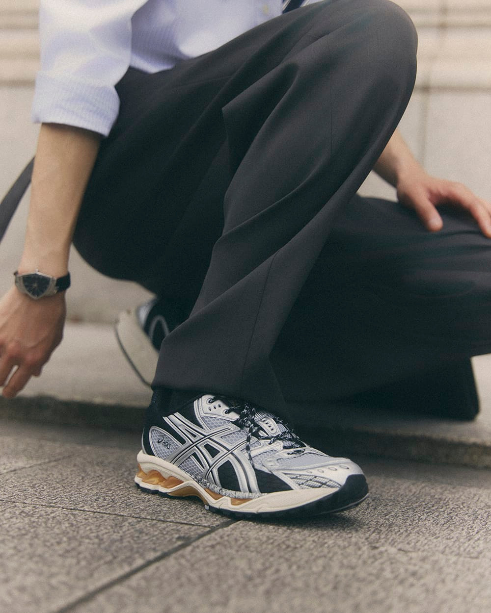 Smart Casual with Asics GEL-Kayano 14 — Asics Outfits