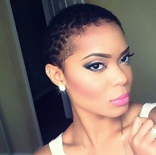 Classic TWA With Textured Curls — TWA Hairstyles