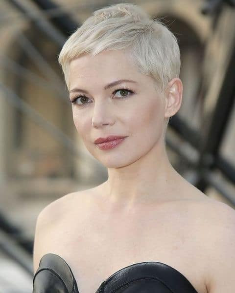 Salt And Pepper Pixie With Fringe Salt And Pepper Pixie With Fringe — Hairstyles for Receding Hairline Women