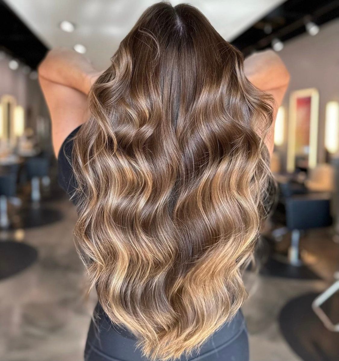 Bronde Base With Dimensional Blonde Highlights Bronde Base With Dimensional Blonde Highlights