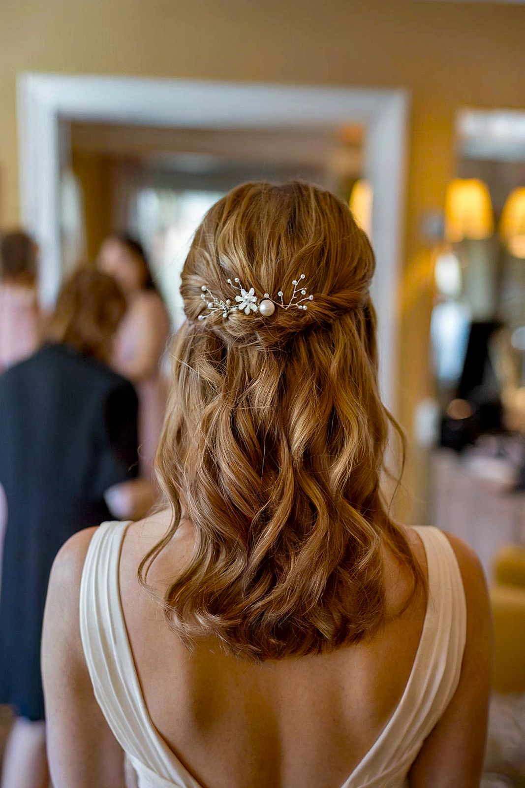 Warm Brown Visual Idea — Prom Hairstyles for Medium Hair