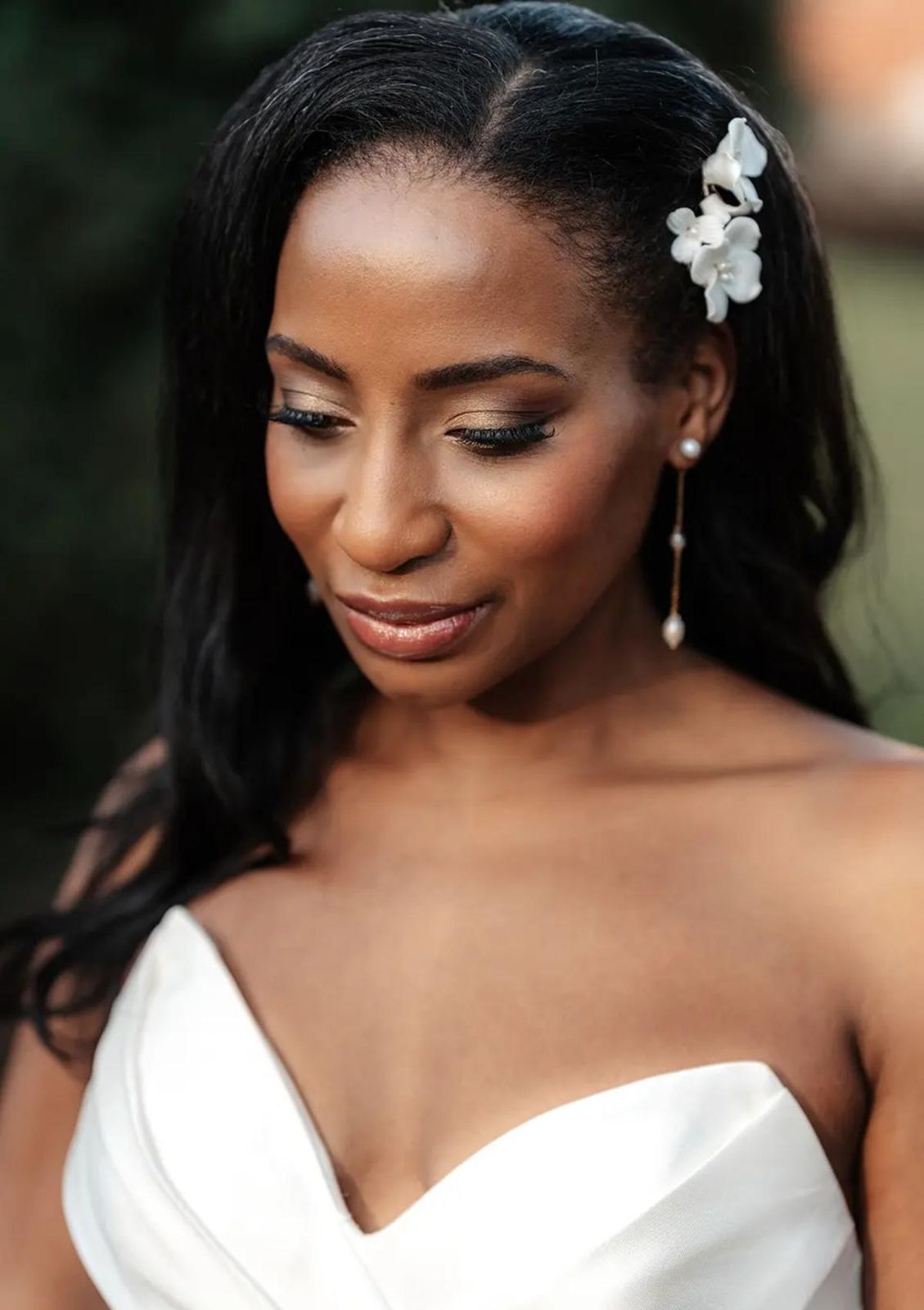 Mid-Back Visual Idea — Wedding Hair Down