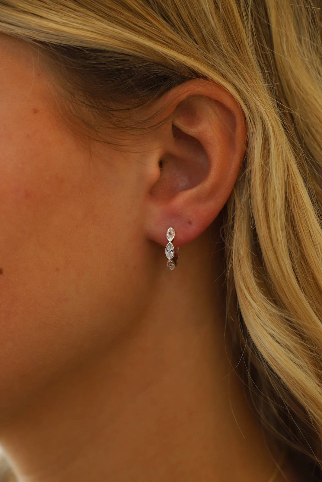 Textured Elegance: Lace-Like Silver Hoops — Silver Hoops Outfits
