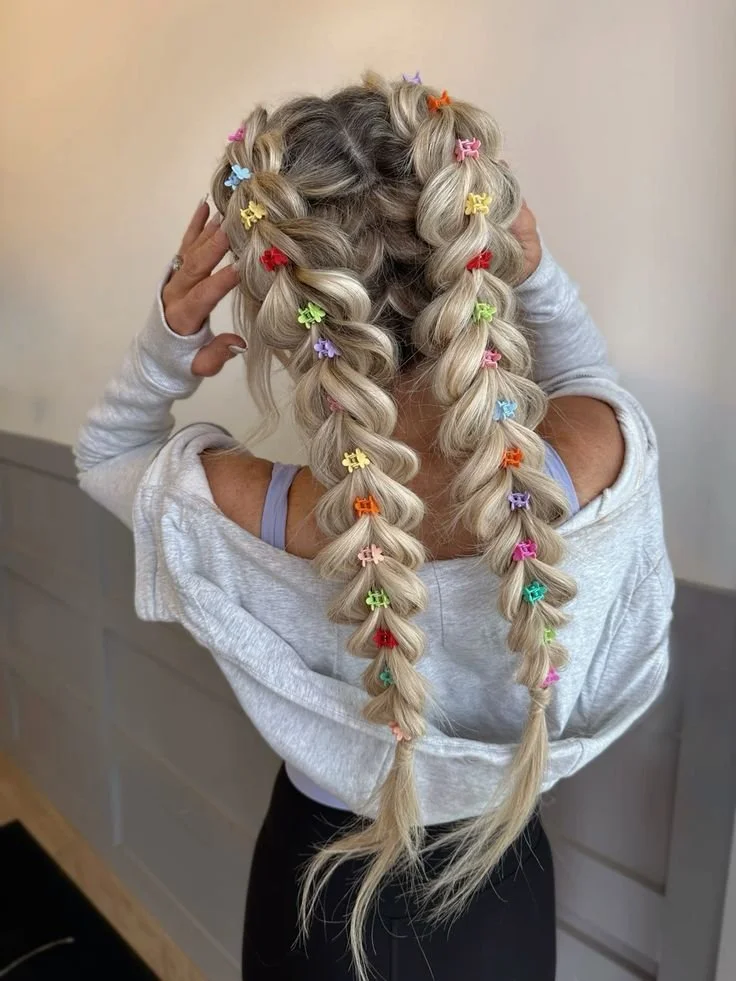Messy Top Knot with Loose Waves — Festival Hairstyles