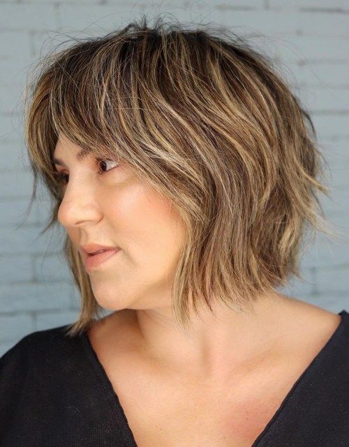 Jaw-Length Visual Idea — Hairstyles for Double Chin