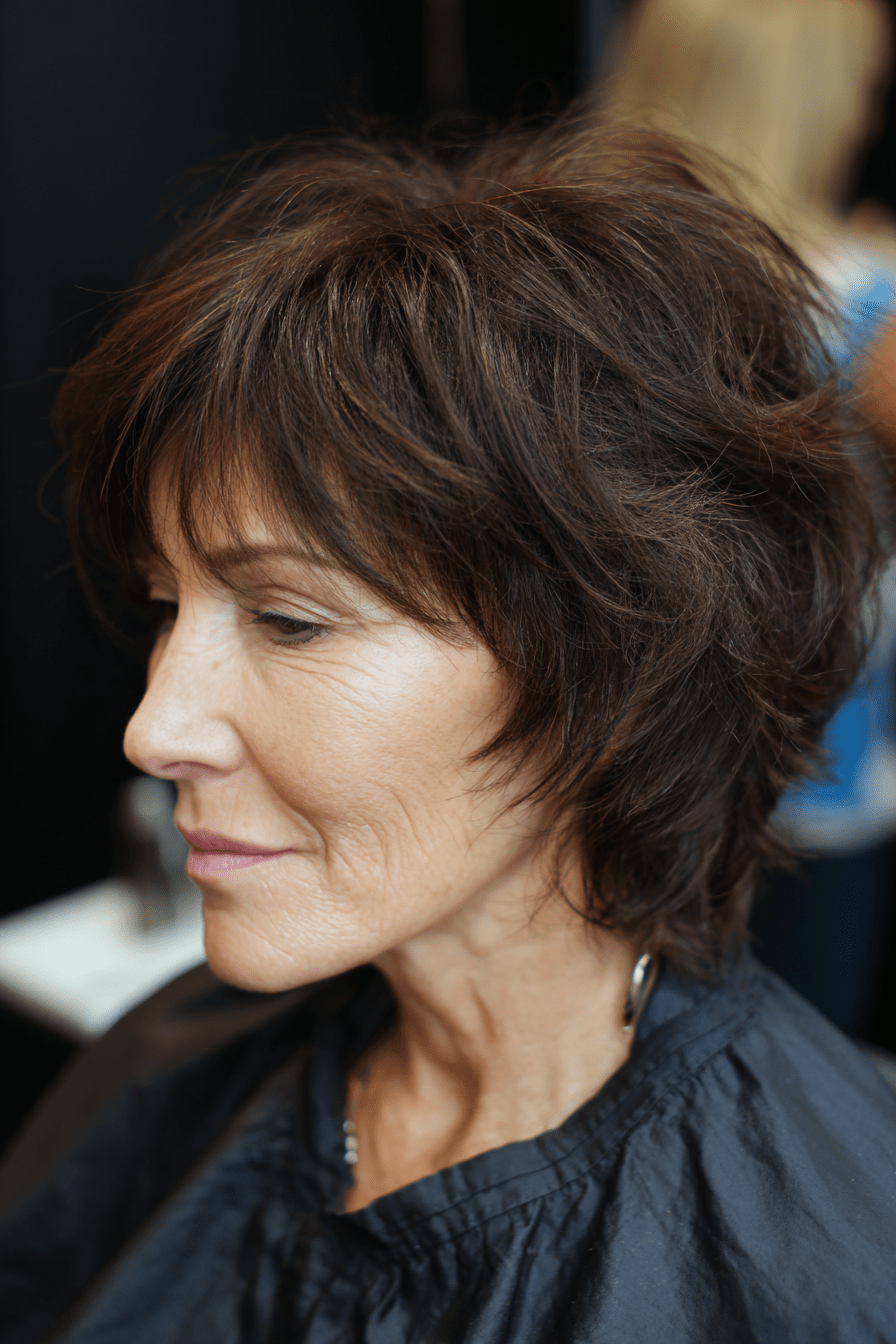 до подбородка Visual Idea до подбородка Visual Idea — Haircuts for Older Women