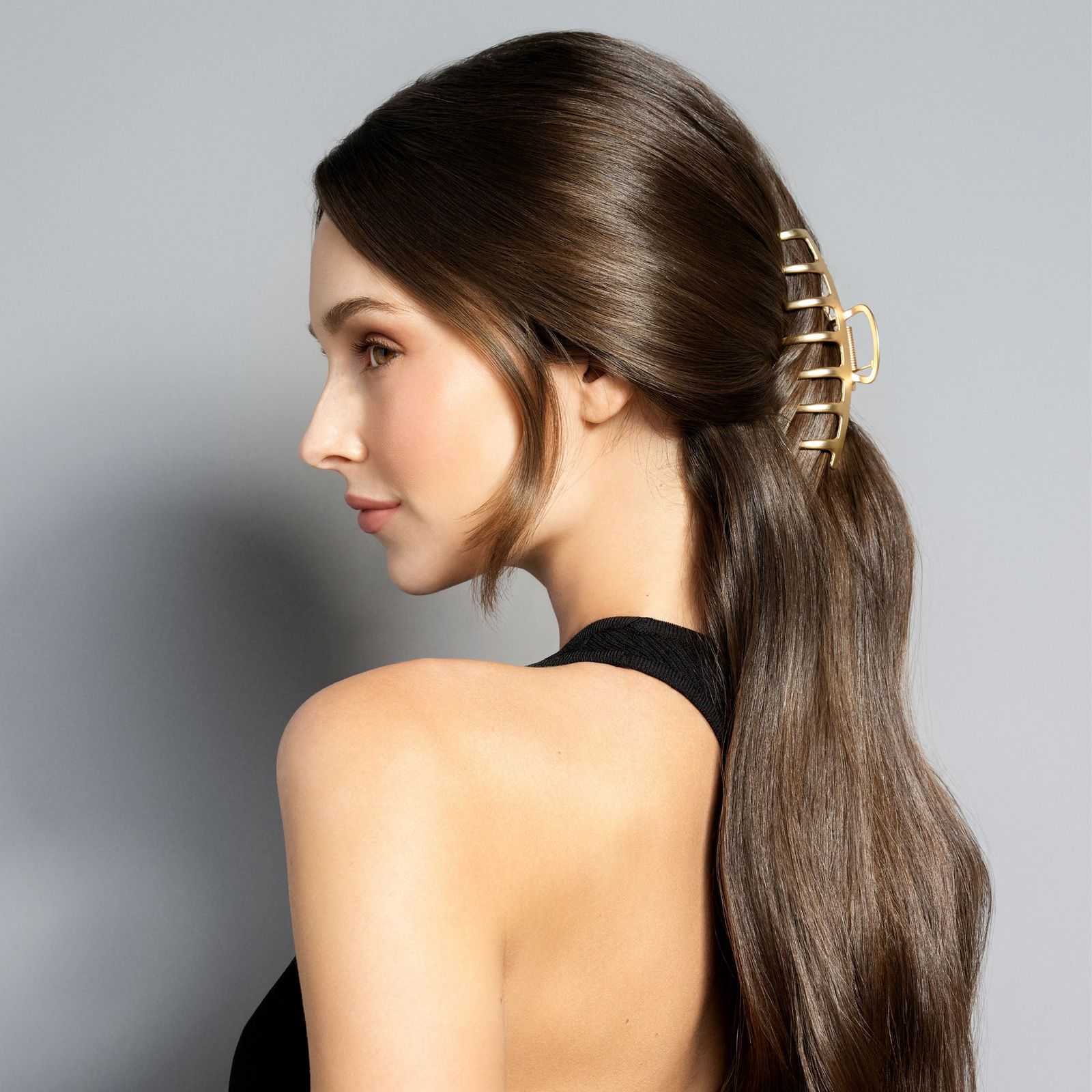 Long Visual Idea Long Visual Idea — Hair Clip Hairstyles