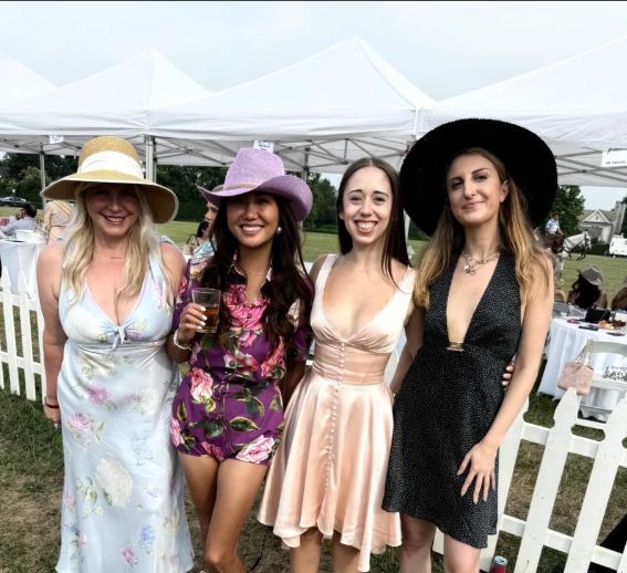 Assortment of Dresses and Hats for Outdoor Events — Hamptons Outfits