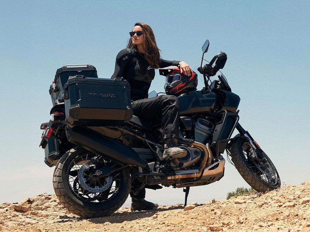Loose Waves for Riding — Motorcycle Helmet Hairstyles