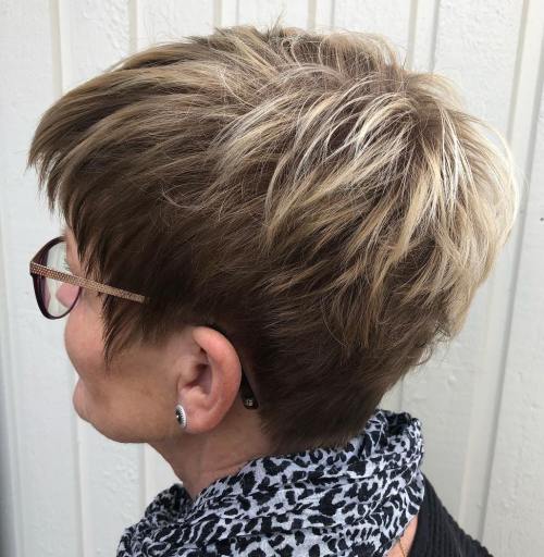 уши Visual Idea уши Visual Idea — Pixie Cut for Women Over 50