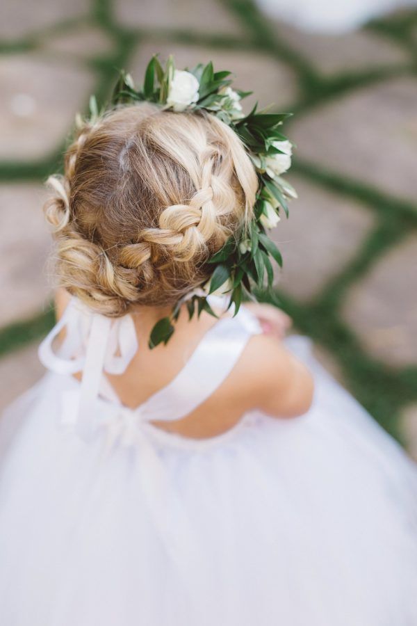 Nape Visual Idea Nape Visual Idea — Flower Girl Hairstyles