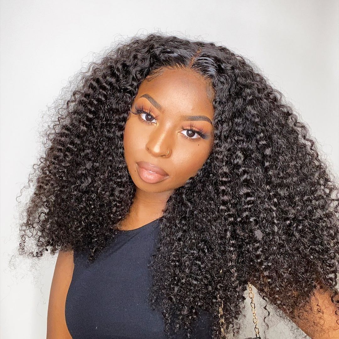 High-Density Black Kinky Curl Wig High-Density Black Kinky Curl Wig — Wig Hairstyles