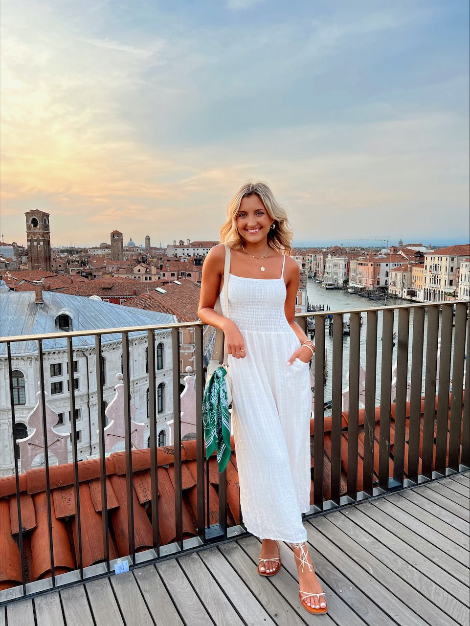 Effortless Maxi Dress for Daytime Exploration — Venice Outfits