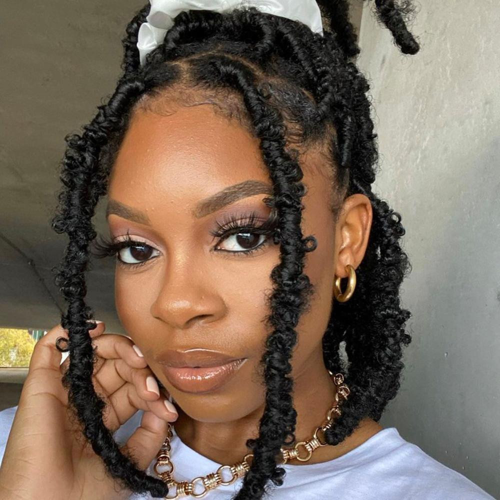 Loose Butterfly Locs Volume — Distressed Locs