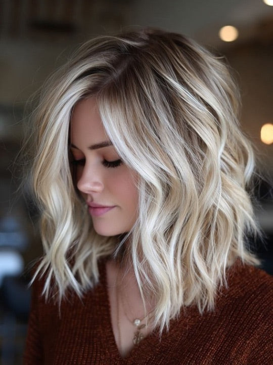 Chin Visual Idea — Blonde Hair Colors