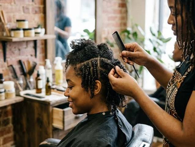 No Bangs Shoulder Length Comb Coil Starter Locs