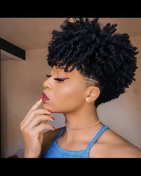 Black Visual Idea — Tapered Cut for Black Women