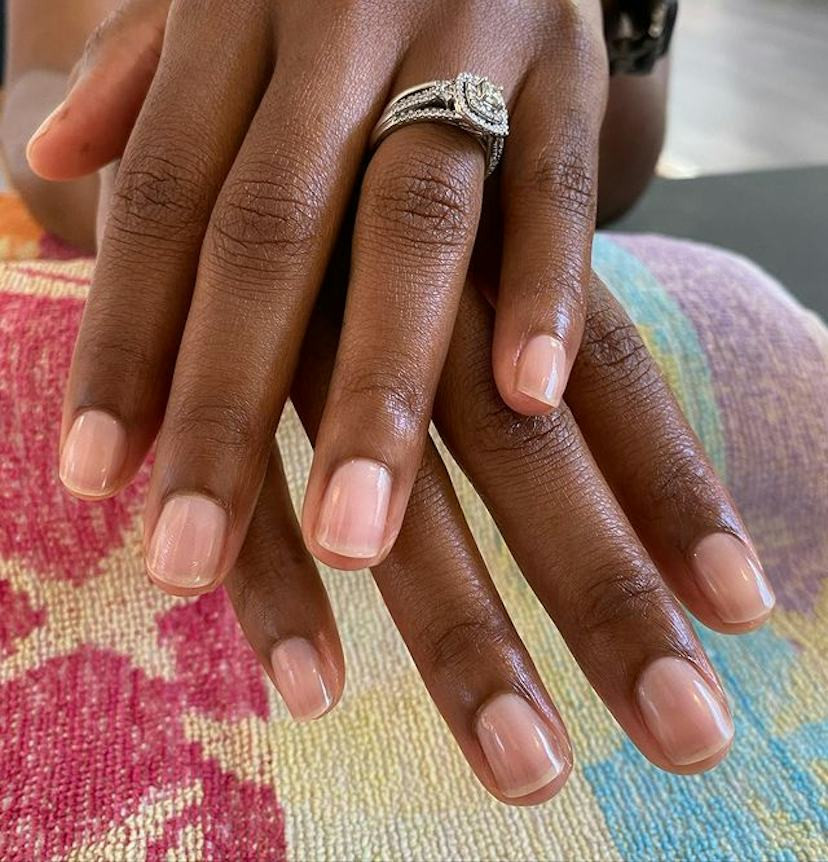 None Visual Idea — Nails for Mature Hands