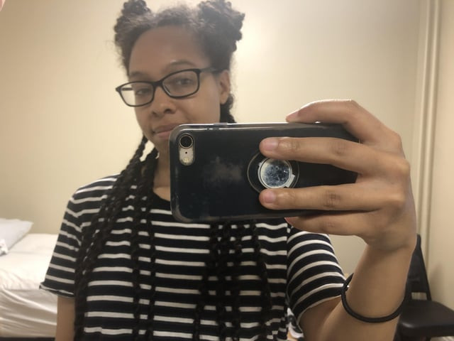 Natural High Coily Black Space Buns — Space Buns Natural Hair