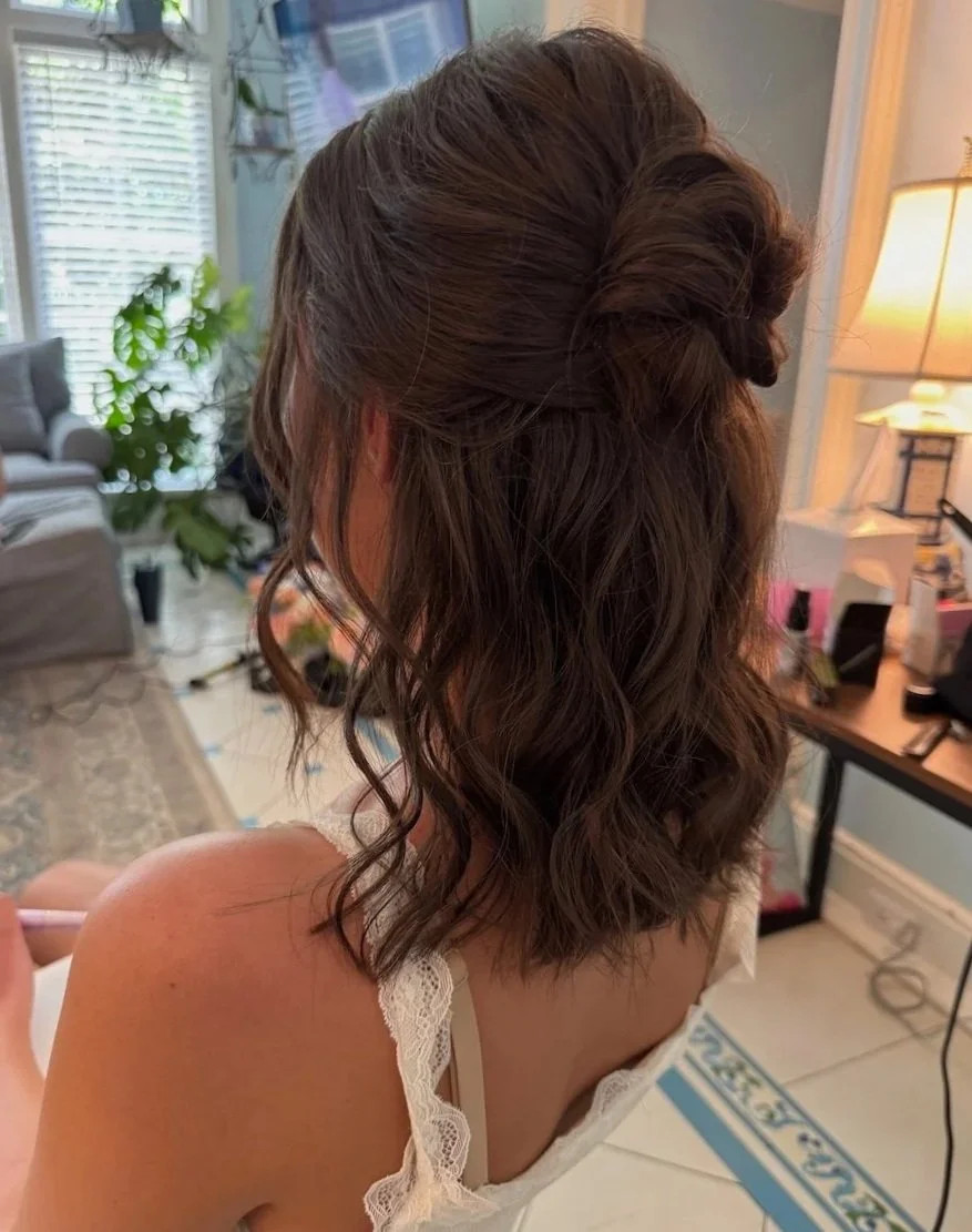 Polished Twisted Half Up for Fine Hair Polished Twisted Half Up for Fine Hair — Half Up Half Down Thin Hair