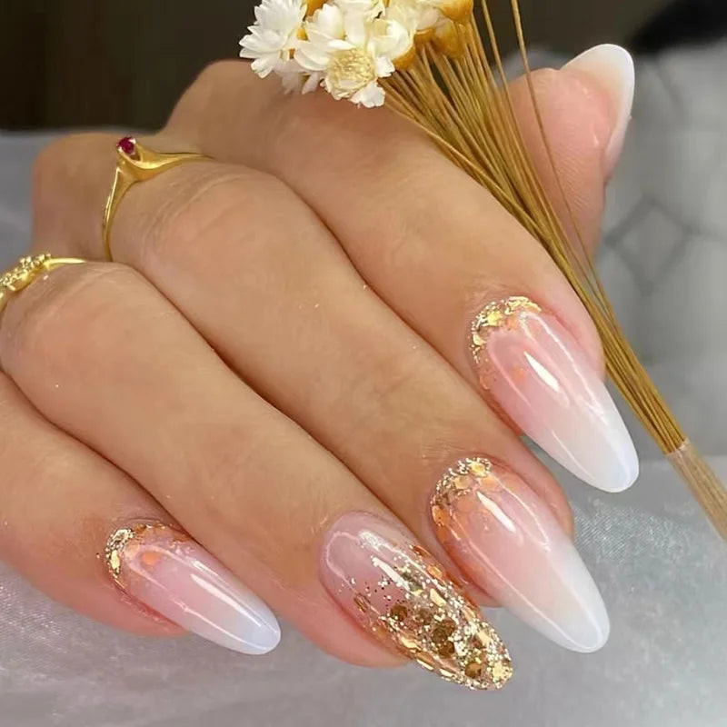 Wedding Visual Idea Wedding Visual Idea — Foil Nails