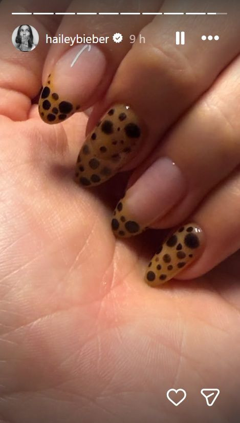 Chic Modern Visual Idea — Animal Print Nails